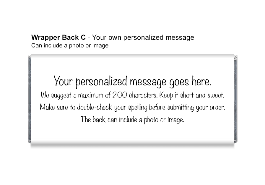 Happy New Year 2026 Candy Bar Wrappers