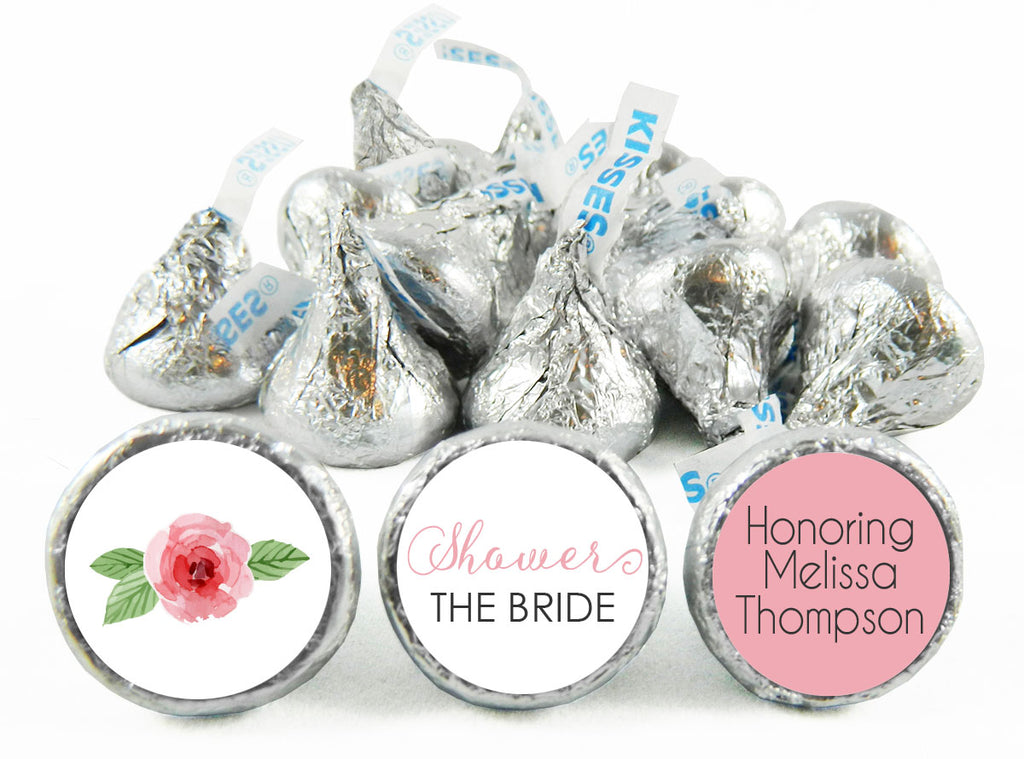 Shower the Bride Bridal Shower Labels for Hershey's Kisses