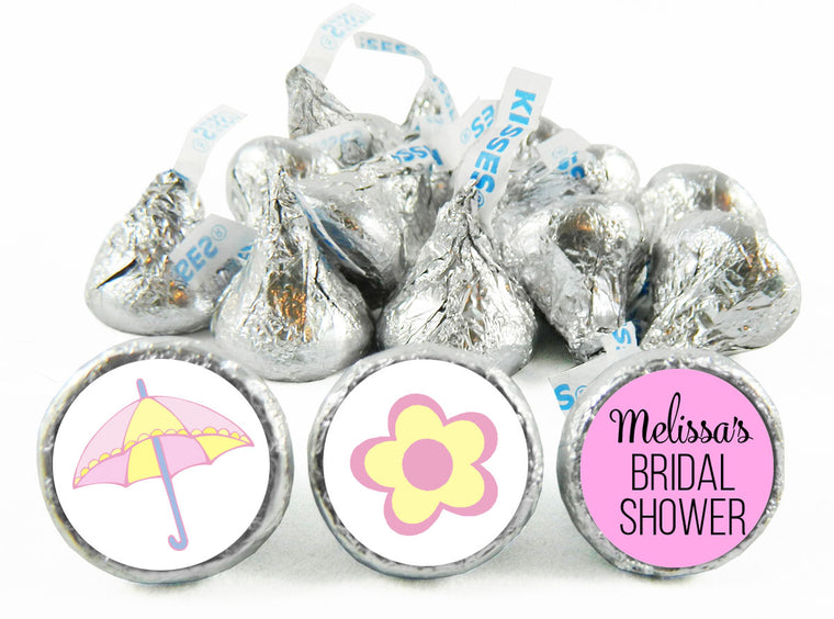 Fun Bridal Shower Labels for Hershey's Kisses