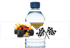 Cars N' Trucks Water Bottle Labels – LabelDaddy