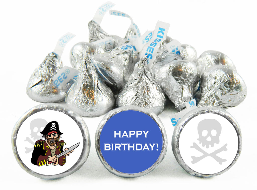 Pirate Birthday Party Labels for Hershey's Kisses