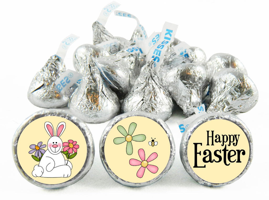 Happy Easter Bunny Labels for Hershey's Kisses
