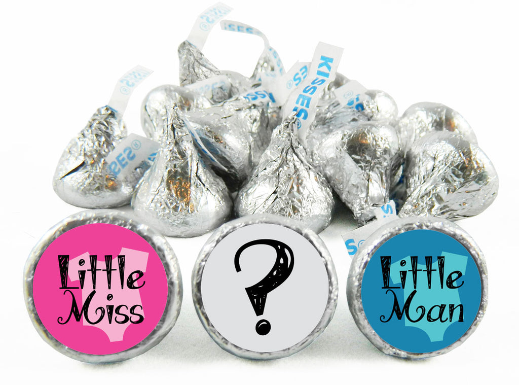 Little Man Little Miss? Gender Reveal Labels for Hershey's Kisses