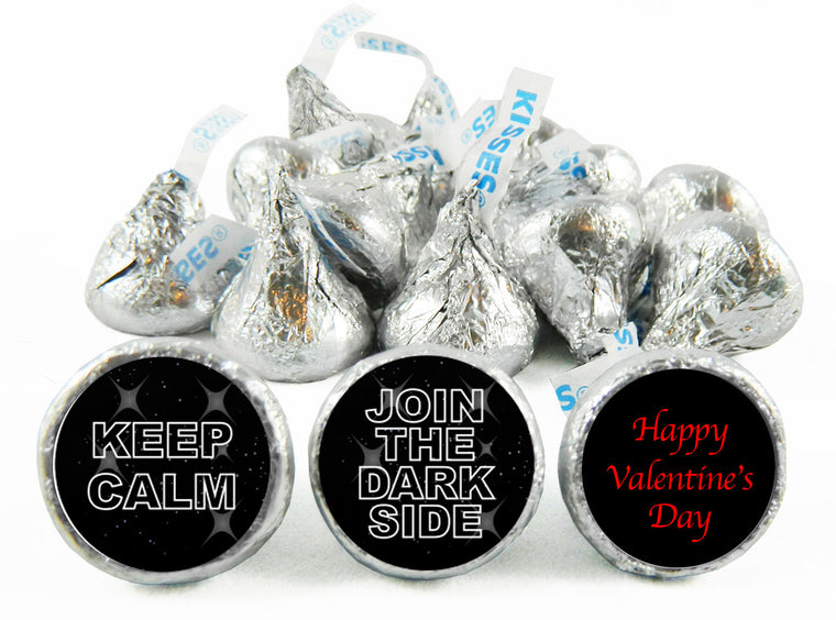 Join the Dark Side Valentine's Day Labels for Hershey's Kisses