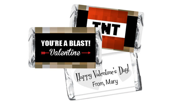 Blast TNT Valentine's Day Mini Bar Wrappers